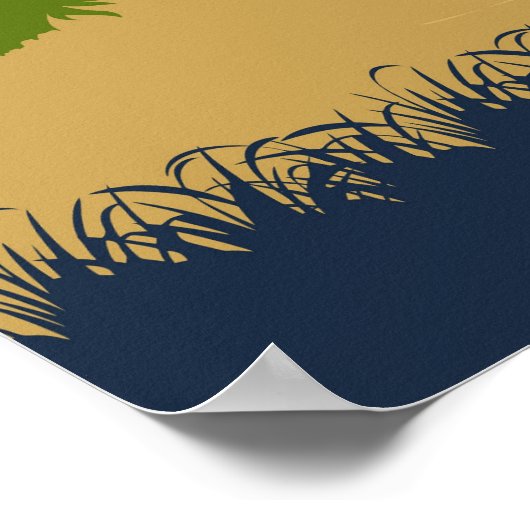 インディアナデュネス国立公園ヴィンテージ旅行ポスター ポスター (角)