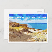 インディアナデュネス国立公園 シーズンポストカード (正面/裏面)