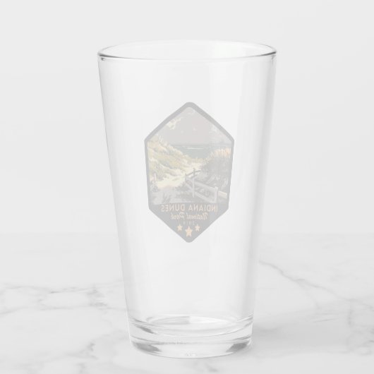 インディアナデュネス国立公園 タンブラーグラス (裏面)