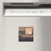 インディアナデュネス国立公園 – ビーチ波動 マグネット (インサイチュ (食洗機))