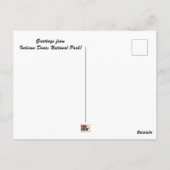 インディアナデュネス国立公園 ポストカード (裏面)