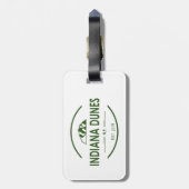 インディアナデュネス国立公園 ラゲッジタグ (裏面縦)