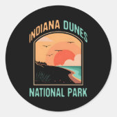 インディアナデュネス国立公園Us ラウンドシール (正面)
