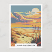 インディアナデュネス国立公園USA ポストカード (正面)