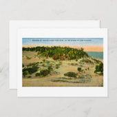 インディアナデュネス州パークレイクミシガンインディアナ ポストカード (正面/裏面)