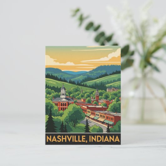 インディアナナナスヴィル旅行 ポストカード (スタンド正面)