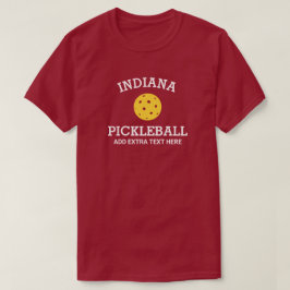 インディアナピックルボールアドクラブパートナー名カスタム Tシャツ