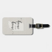 インディアナホームスイートホームバーラップルック ラゲッジタグ (正面横)