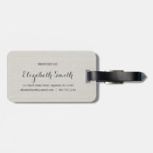 インディアナホームスイートホームバーラップルック ラゲッジタグ (裏面横)