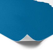 インディアナホーム遠くに州ポスター看板 ポスター (角)