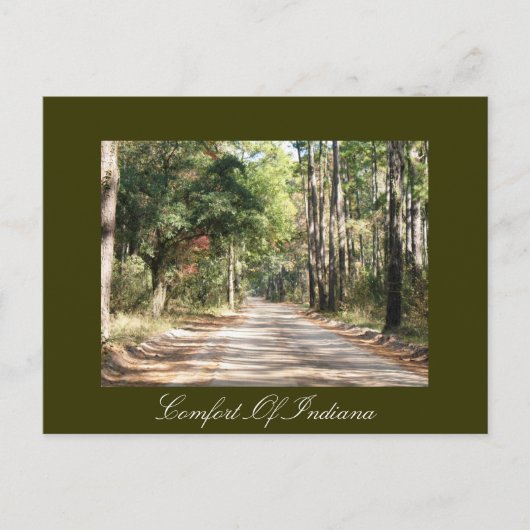 インディアナポストカード心地よい ポストカード (正面)