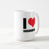 インディアナポリスが大好き コーヒーマグカップ (正面右)