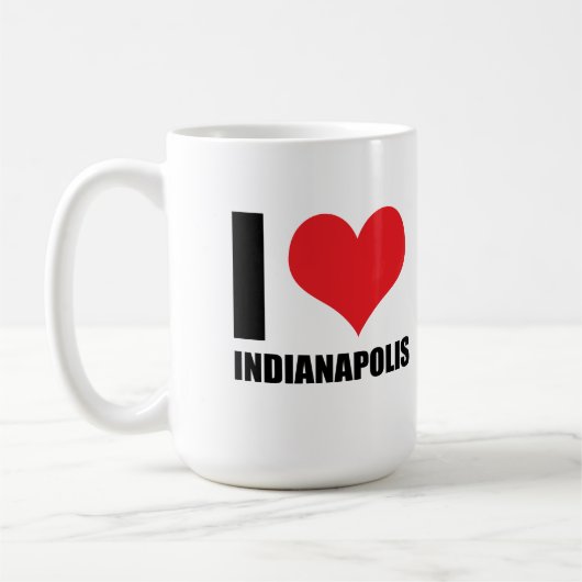 インディアナポリスが大好き コーヒーマグカップ (左)