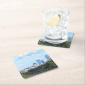 インディアナポリスのスカイライン スクエアペーパーコースター (インサイチュ)