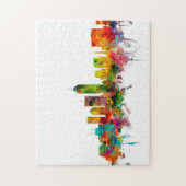 インディアナポリスインディアナのスカイライン ジグソーパズル (縦)