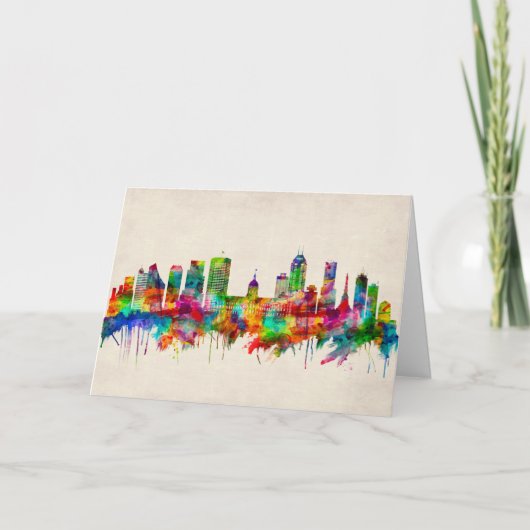 インディアナポリスインディアナスカイライン シーズンカード (正面)