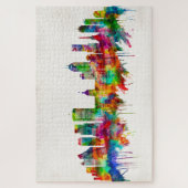 インディアナポリスインディアナスカイライン ジグソーパズル (縦)