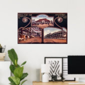 インディアナポリスインディアナ州フェア ポスター (ホームオフィス)