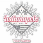 インディアナポリスシティインディアナ統一された州ズUSA シール (正面)