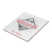 インディアナポリスシティインディアナ統一された州ズUSA タイル (側面)