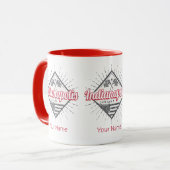 インディアナポリスシティインディアナ統一された州ズUSA マグカップ (正面左)