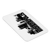 インディアナポリススカイライン マグネット (右側)