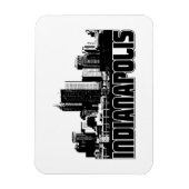 インディアナポリススカイライン マグネット (縦)