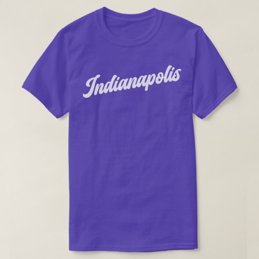インディアナポリスレトロインディアナポリス子馬 Tシャツ (デザイン正面)