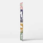 インディアナポリス切手：トラベルシールセット。 Case-Mate iPhoneケース (裏面 / 右)