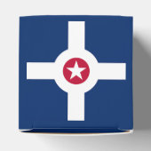 インディアナポリス国旗を掲げた愛国的優遇箱 フェイバーボックス (上部)