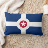 インディアナポリス国旗、インディアナルンバーピロー ランバークッション (ブランケット)