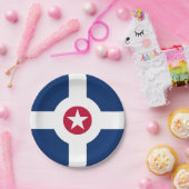 インディアナポリス国旗、インディアナ紙プレート ペーパープレート (パーティー)