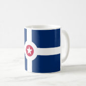 インディアナポリス国旗 コーヒーマグカップ (正面右)