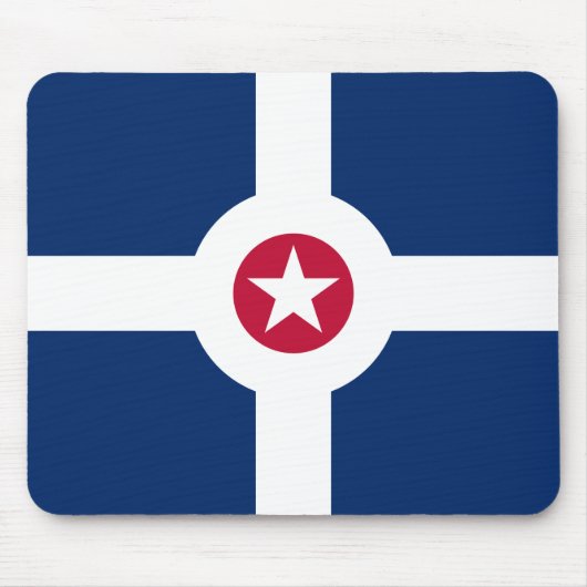 インディアナポリス国旗 マウスパッド (正面)