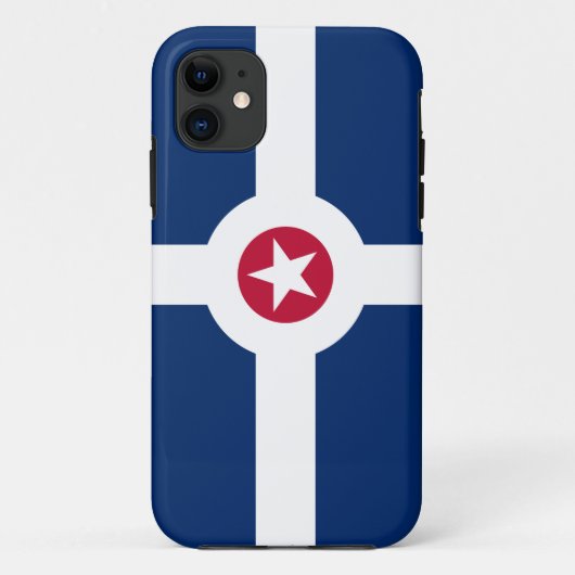 インディアナポリス国旗 Case-Mate iPhoneケース (裏面)