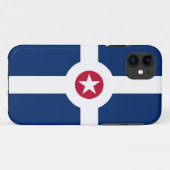 インディアナポリス国旗 Case-Mate iPhoneケース (裏面(横))