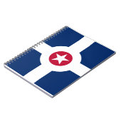 インディアナポリス州旗，インディアナノート ノートブック (左側)