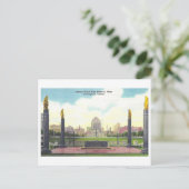 インディアナポリス戦争記念広場, インディアナ州 ポストカード (スタンド正面)