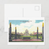 インディアナポリス戦争記念広場, インディアナ州 ポストカード (正面/裏面)