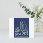 インディアナポリス葉書 ポストカード (スタンド正面)