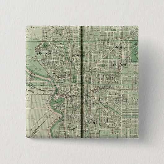 インディアナポリス計画 缶バッジ (正面)