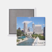 インディアナポリス運河 マグネット (正面/裏面)