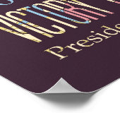 インディアナポリス,インディアナの有名な場所。 ポスター (角)