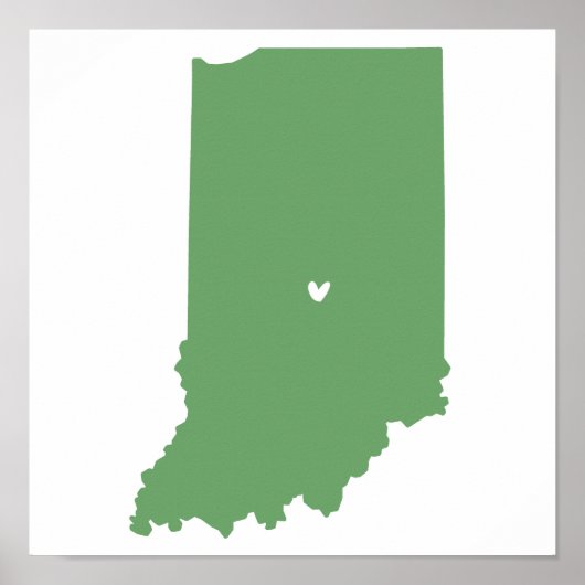 インディアナポリス，インディアナラブ ポスター (正面)