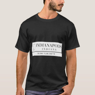 インディアナポリス インディアナ州 座標 オーバーサイズ Tシャツ