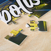 インディアナポリス、インディアナ統一された、州 ジグソーパズル (側面)