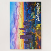 インディアナポリス、インディアナ統一された、州 ジグソーパズル (縦)