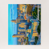 インディアナポリス、インディアナ統一された、州 ジグソーパズル (縦)