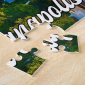 インディアナポリス、インディアナ統一された、州 ジグソーパズル (側面)