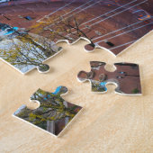 インディアナポリス、インディアナ統一された、州 ジグソーパズル (側面)